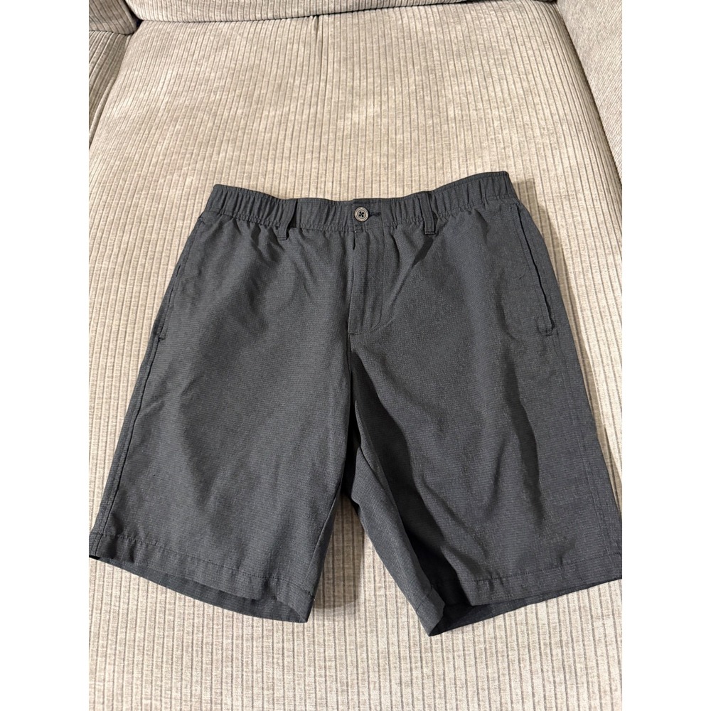 Under Armour Mens Gray Performance Golf Shorts Size 34 Heathered Athletic Pockt
